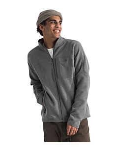 The North Face Men's Front Range Fleece Jacket, Smoked Pearl