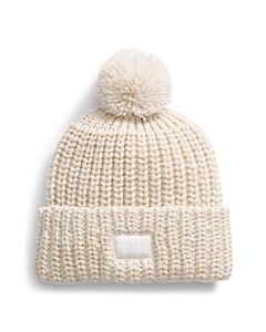 The North Face Cozy Chunky Cabin Beanie, Gardenia White