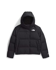 The North Face Girls' North Down Hooded Jacket, TNF Black