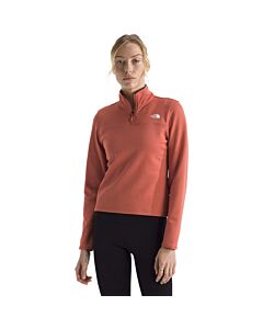 The North Face Women’s Cedar Trail Fleece 1/4 ZIP, Mars Dust