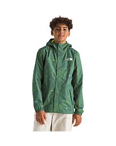 The North Face Boys' Antora Rain Jacket, Duck Green