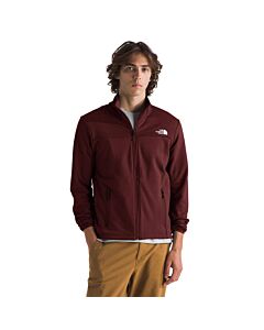 The North Face Men's Cedar Trail Grid Full Zip, Sumac