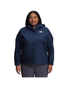 The North Face Women's Plus Antora Rain Jacket, Summit Navy