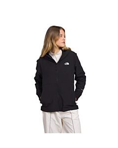 The North Face Women's Shelbe Raschel Hooded Jac, TNF Black