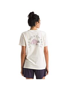 The North Face Women's Monte Graphic Tee, White Dune
