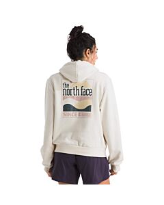 The North Face Women's Exploring Since 66 Hoodie, White Dune
