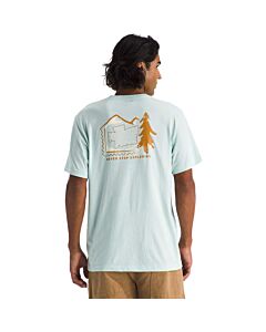 The North Face Men's MTN Stamps Tee, Opal Frost