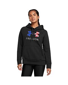 Under Armour Women's UA Freedom Logo Hoodie, Black