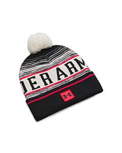 Under Armour UA Halftime Pom Beanie, Stone