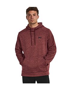Under Armour Men's Armour Fleece Twist Hoodie, Dark Maroon