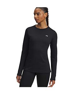Under Armour Women's ColdGear Base 4.0 Crew, Black