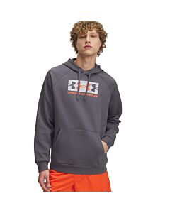 Under Armour Men's UA Rival Fleece Logo Hoodie, Castlerock