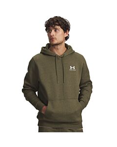 Under Armour Men's UA Essential Fleece Hoodie, Marine Green