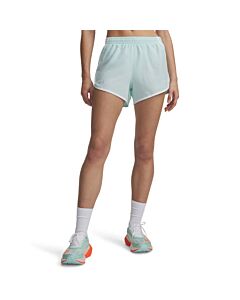 Under Armour Women's UA Fly-By 3" Shorts, Refresh Mint