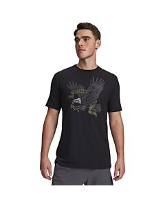 Under Armour Men' UA Freedom Eagle T-Shirt, Black