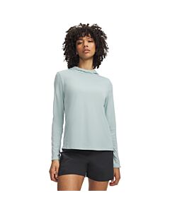 Under Armour Women's UA Explore IsoChill UPF Hoodie, Enamel Blue