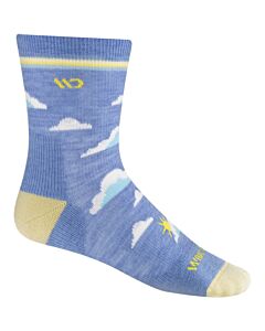 Wide Open Women's Cloud Hopper Cushion Micro Crew, Sky