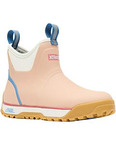 XTRATUF Women's ADB Ice Rubber 6" Ankle Deck Boot, MAHOGANY ROSE