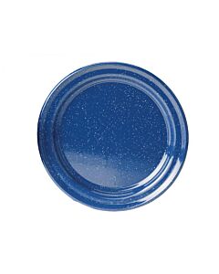 GSI Outdoors Blue Enamelware 10 Inch Plate