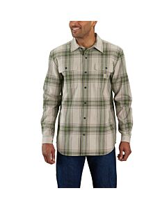 Carhartt Men's Heavyweight Long Sleeve Plaid Flannel Shirt - Big & Tall