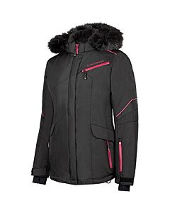 Choko Women's Adventurer Jacket, color: black with rose accent