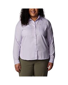 Columbia Women's Plus Silver Ridge Utility Long Sleeve Shirt