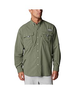 Columbia Men's PFG Bahama II Long Sleeve Shirt, color: cypress