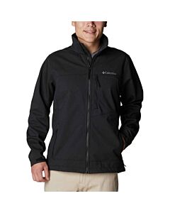 Columbia Men's Tall Cruiser Valley Softshell Jacket, color: black