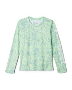 Columbia Youth Super Tidal Long Sleeve Shirt, color: New Mint