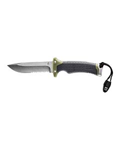 Gerber Ultimate Survival Knife, color: green/black, image 1