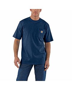 Carhartt Men's Big & Tall Loose Fit Heavyweight Short-Sleeve Pocket T-Shirt - Discontinued Colors