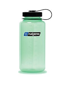 Nalgene Sustain 32oz. Wide Mouth Water Bottle - Glows Green
