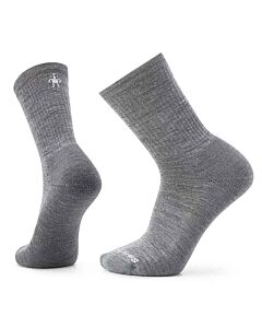 Smartwool Men's Everyday Solid Rib Crew Socks, color: Medium Gray