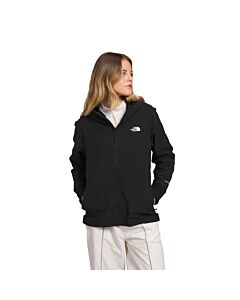 The North Face Women's Shelbe Raschel Hooded Jacket, color: Black