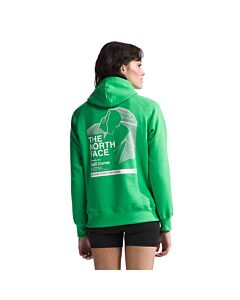 The North Face Women's Places We Love Hoodie, color: Optic Emerald