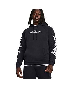 Under Armour Men's Rival Graphic Logo Hoodie