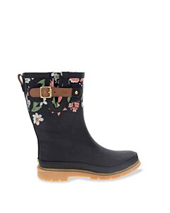 Western Chief Women's Brushed Petals Mid Rubber Boots