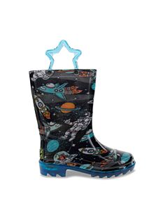 Western Chief Kids' Silly Space Lighted Rain Boot