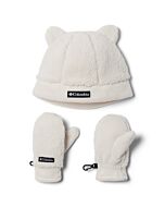 Columbia Toddler Rugged Ridge Beanie & Mitten Set, Chalk