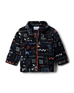 Columbia Infant Zing III Printed Fleece Jacket, Black
