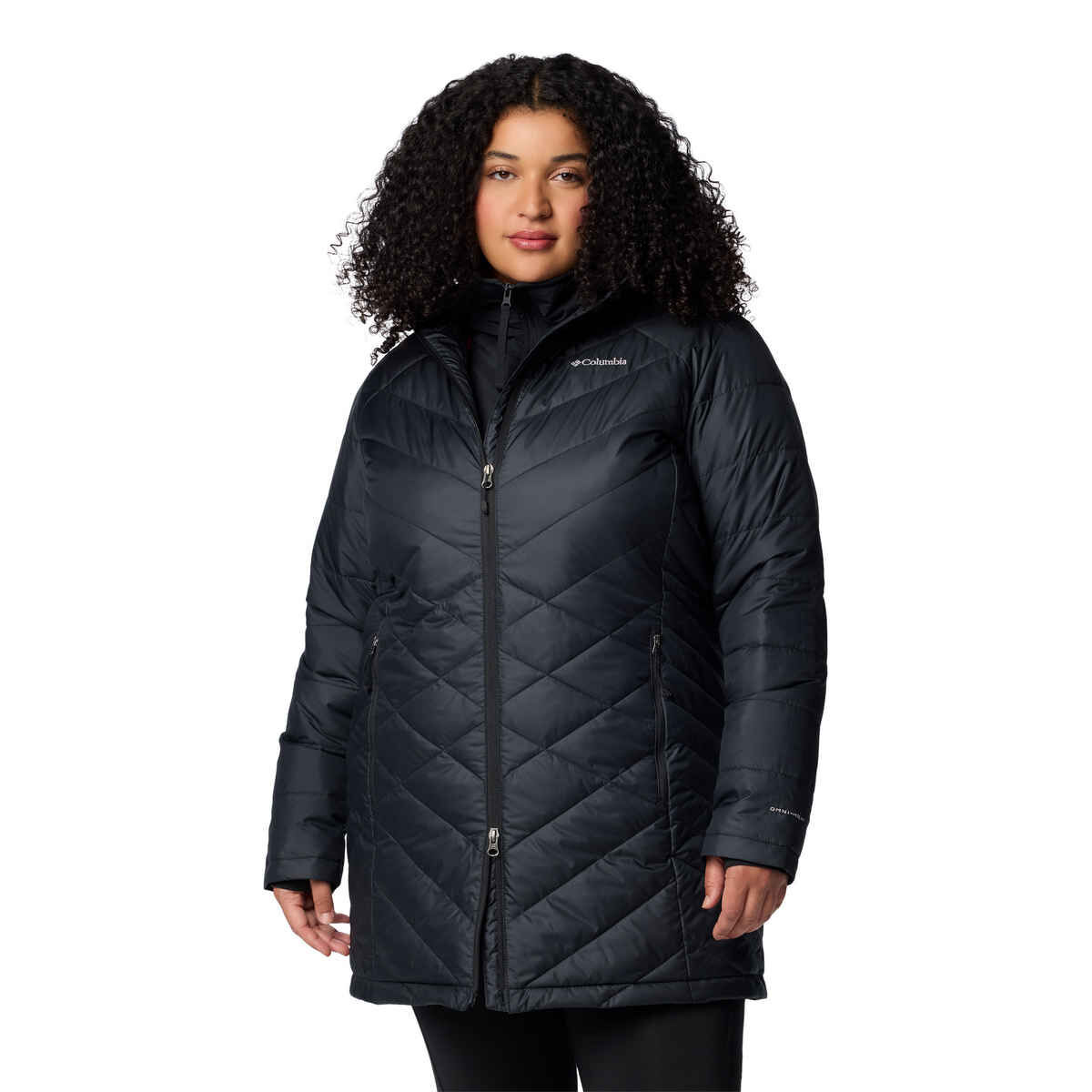 Buy Columbia Women's Plus Heavenly Hooded Long Jacket by Columbia