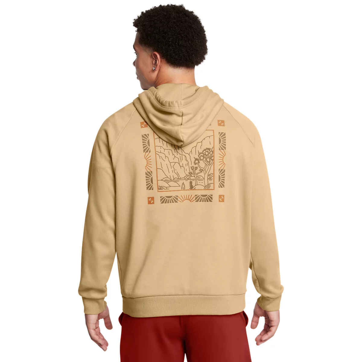 Buy Under Armour Men's UA Rival Fleece Mountain Hoodie by Under